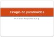 Cirugia de paratiroides