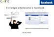Estratègia empresarial a Facebook 2012