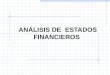 Finaciero analisis