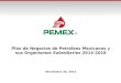 20 11-13 Plan de Negocios PEMEX 2014-2018