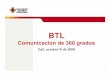 BTL - Comunicación de 360 grados
