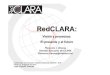 Visión y proyectos de RedCLARA: el presente y el futuro por Florencio Utreras Director Ejecutivo RedCLARA - XIETN