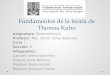 Fundamentos de la teoria de thomas kuhn