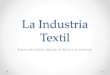 Proceso productivo textil