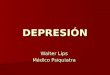 Depresion  Historia  diagnostico y manejo UV 2008