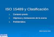 ISO 15489 y Clasificación archivística