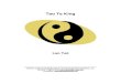 Tao Te King ( Libro sagrado )