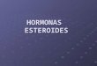 HORMONAS   ESTEROIDES