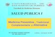 Clase 2 - Medicina Preventiva y Tradicional