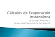 Cálculos de Evaporación Instantánea97.ppt