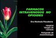 FARMACOLOGIA Farmacos EV No Opioides