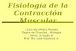 Contracción muscular - 3ero
