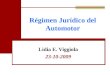 Regimen jurídico automotor(2009 UBA)