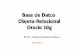 Objeto-Relacional Oracle 10g