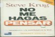 Steve Krug - No Me Hagas Pensar