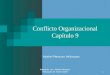 Conflicto Organizacional Cap 9 ado