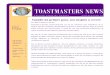 Toastmasters News - edición agosto 2010