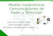 Diapositivas Comunicación de Radio y Television