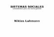 Luhmann Niklas - Sistemas Sociales Lineamientos Para Una Teoria General