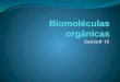 Biomoléculas orgánicasSesión_16