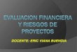 EVALUACION FINANCIERA Y RIESGOS DE PROYECTOS