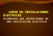 CURSO DE INSTALACIONES ELECTRICAS EXP