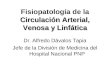 Fisiopatología de la Circulación Arterial, Venosa y Linfática