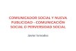 COMUNICADOR SOCIAL Y NUEVA  PUBLICIDAD - COMUNICACIÓN SOCIAL