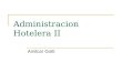Administracion Hotelera II