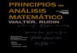 Introducción al anallisis matemático - Walter Rudin