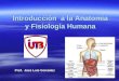 Introducción Anatomía-Fisiología 2010-2