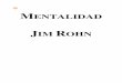 Mentalidad: Pensamientos de Jim Rohn