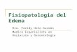Fisiopatologia Del Edema