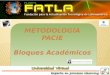 Metodologia PACIE - Bloques Academicos