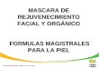 Claudia Gómez Rueda - Máscara y Fórmulas Magistrales
