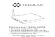 Telular SX5e GSM User Manual SPANISH