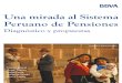 Una mirada al sistema peruano de pensiones