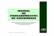 Manual de Procedimientos de Enfermeria - HOSPITAL COMARCAL de LA AXARQUIA
