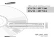 Samsung DVD-HR734 Recorder Manual Spanish (HR730_XEC-IB_0911)