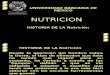 Historia de La Nutricion