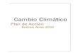 Cambio Climático Plan de Acción Bs As 2030