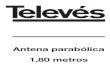 Antena 1.8 Metros
