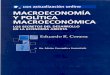 Macroeconomia y politica macroeconomica, eduardo conesa