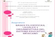 Bases Filosc3b3ficas Legales y Organizativas Del Sistema Educativo Mexicano