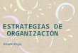 Estrategias de organización