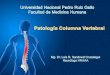 Neurología - Patología Columna Vertebral