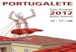 Portugalete (Vizcaya) programa Fiestas 2012