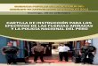CPR 2012 Cartilla de instrucción para las FF.AA. y Policía Nacional del Perú