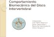 Comportamiento Biomecánico del Disco Intervertebral