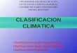 Clase 8 Clasificacion Climatica